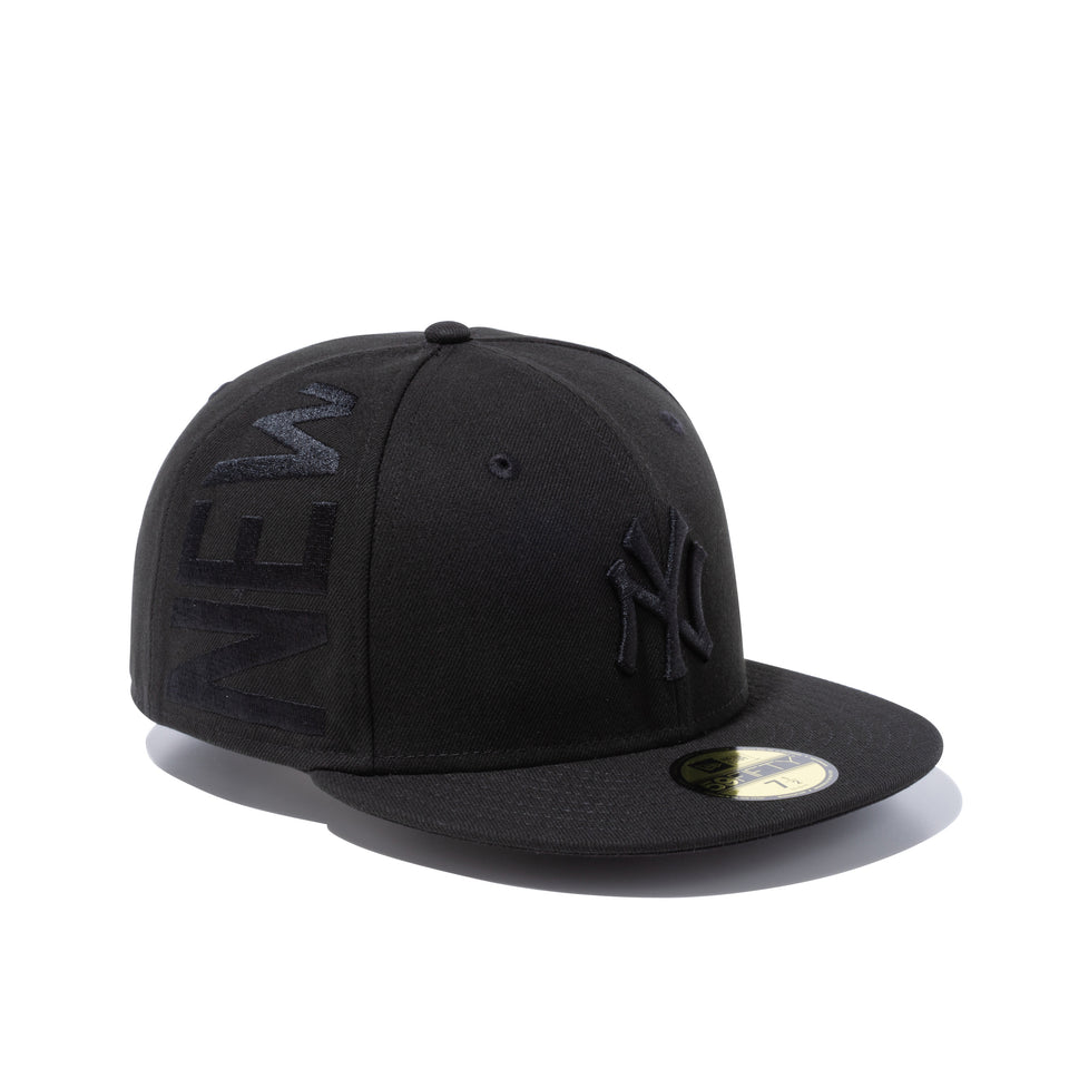 59FIFTY サイドロゴ ニューヨーク・ヤンキース ブラック