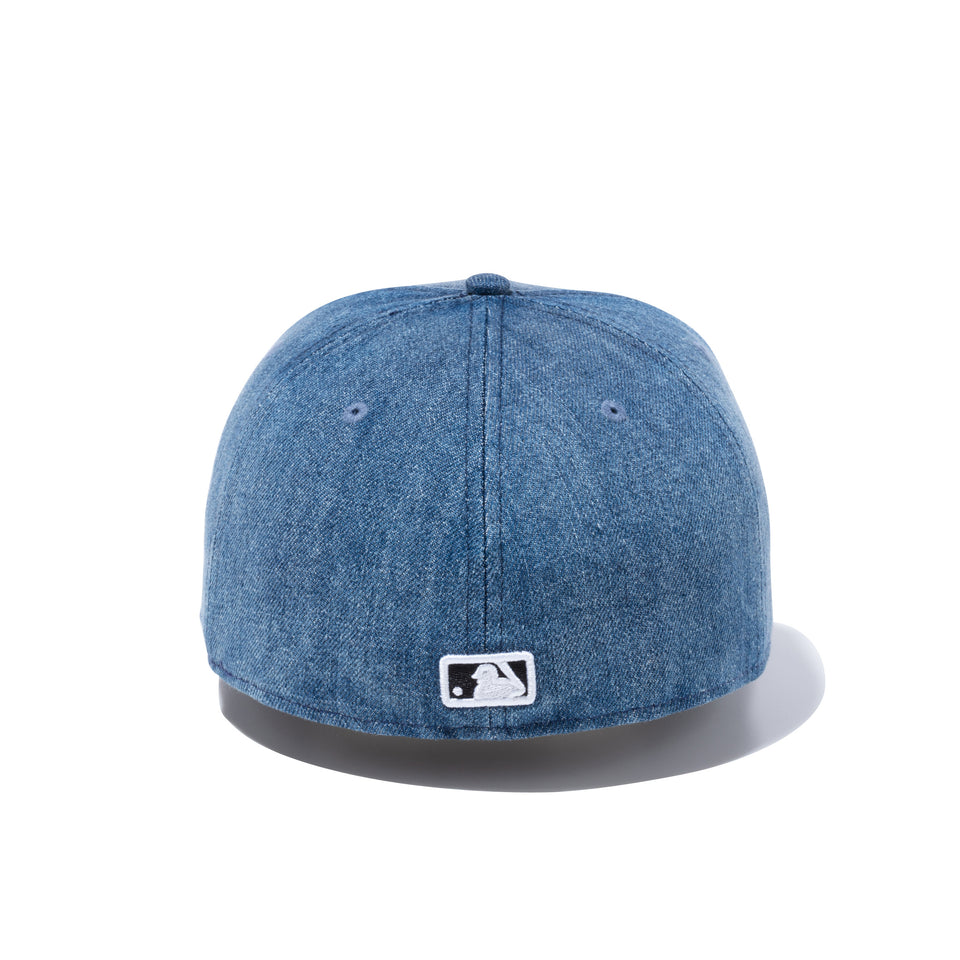 59FIFTY ペイズリー パッチワーク ニューヨーク・ヤンキース ウォッシュドデニム ペイズリーバイザー