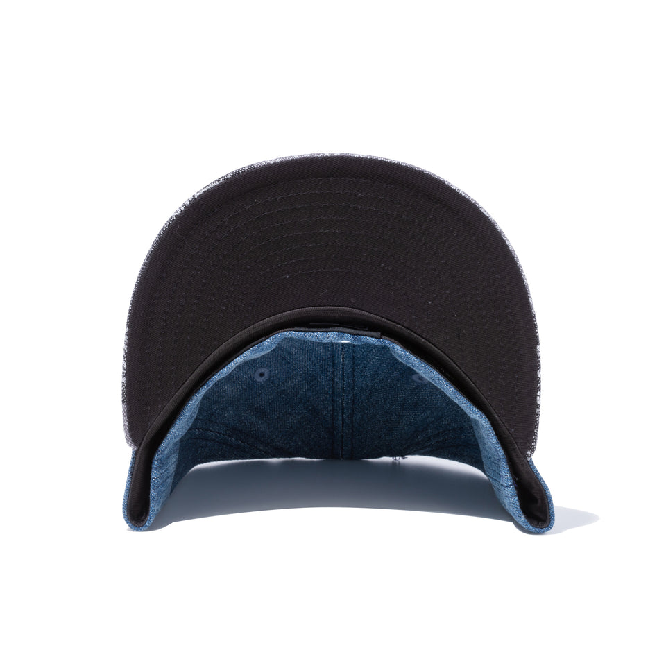 59FIFTY ペイズリー パッチワーク ニューヨーク・ヤンキース ウォッシュドデニム ペイズリーバイザー
