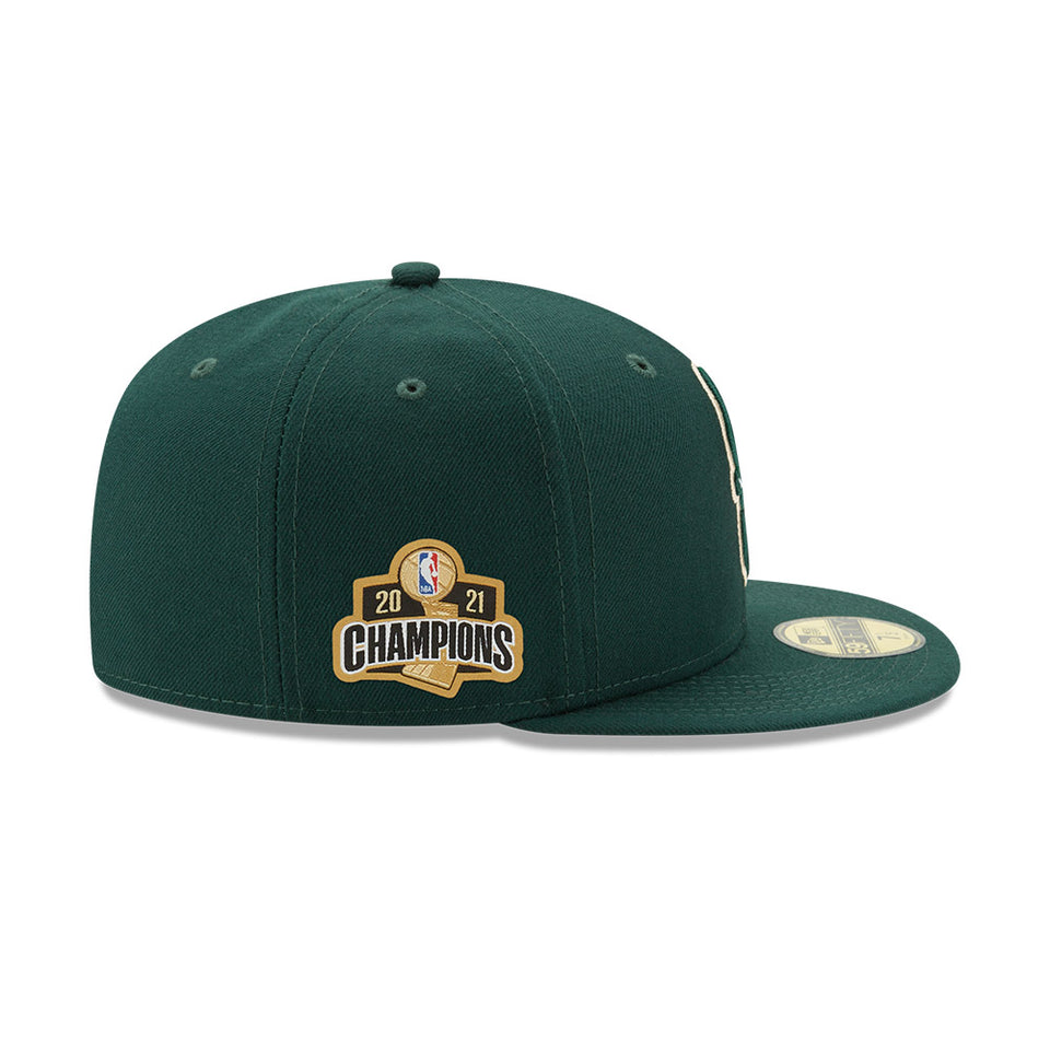 59FIFTY 2021 NBA CHAMPIONS SIDE PATCH ミルウォーキー・バックス