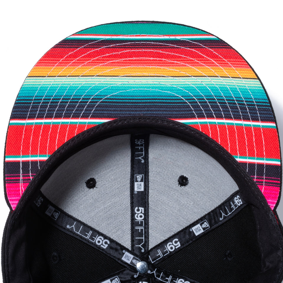 59FIFTY Day of the Dead ベアー セラーぺアンダーバイザー ブラック