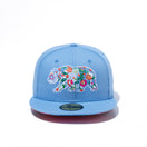 59FIFTY Day of the Dead ベアー セラーぺアンダーバイザー スカイブルー