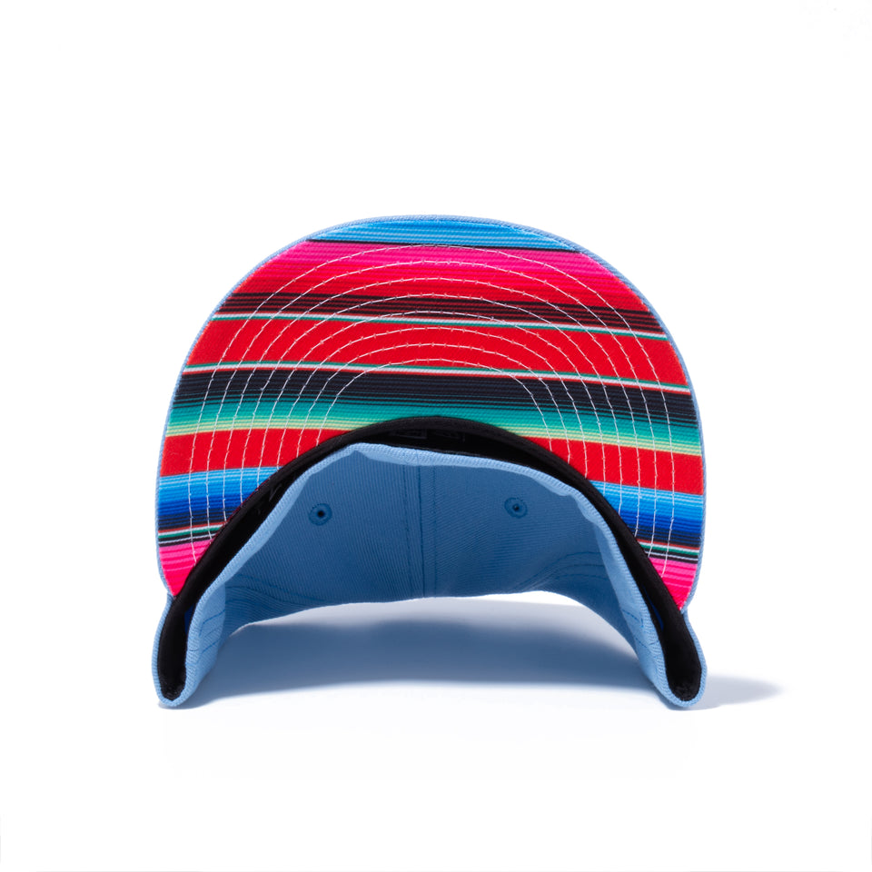 59FIFTY Day of the Dead ベアー セラーぺアンダーバイザー スカイブルー