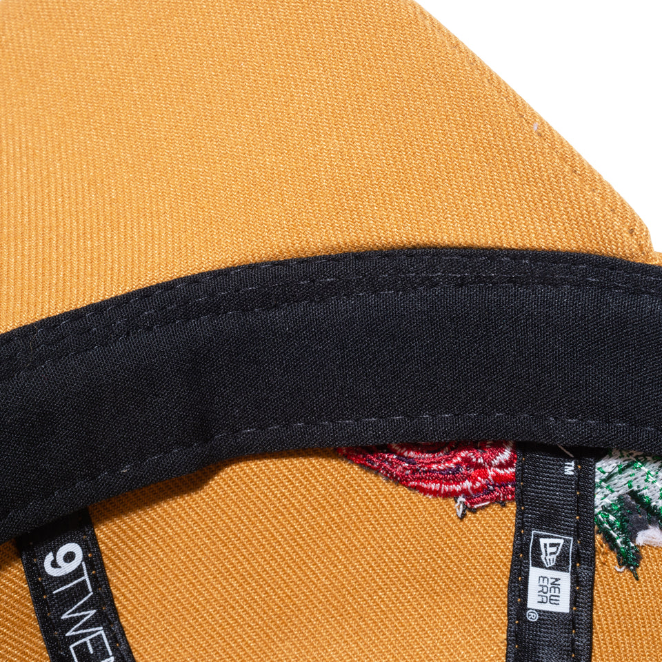 9TWENTY Rose Embroidery タン