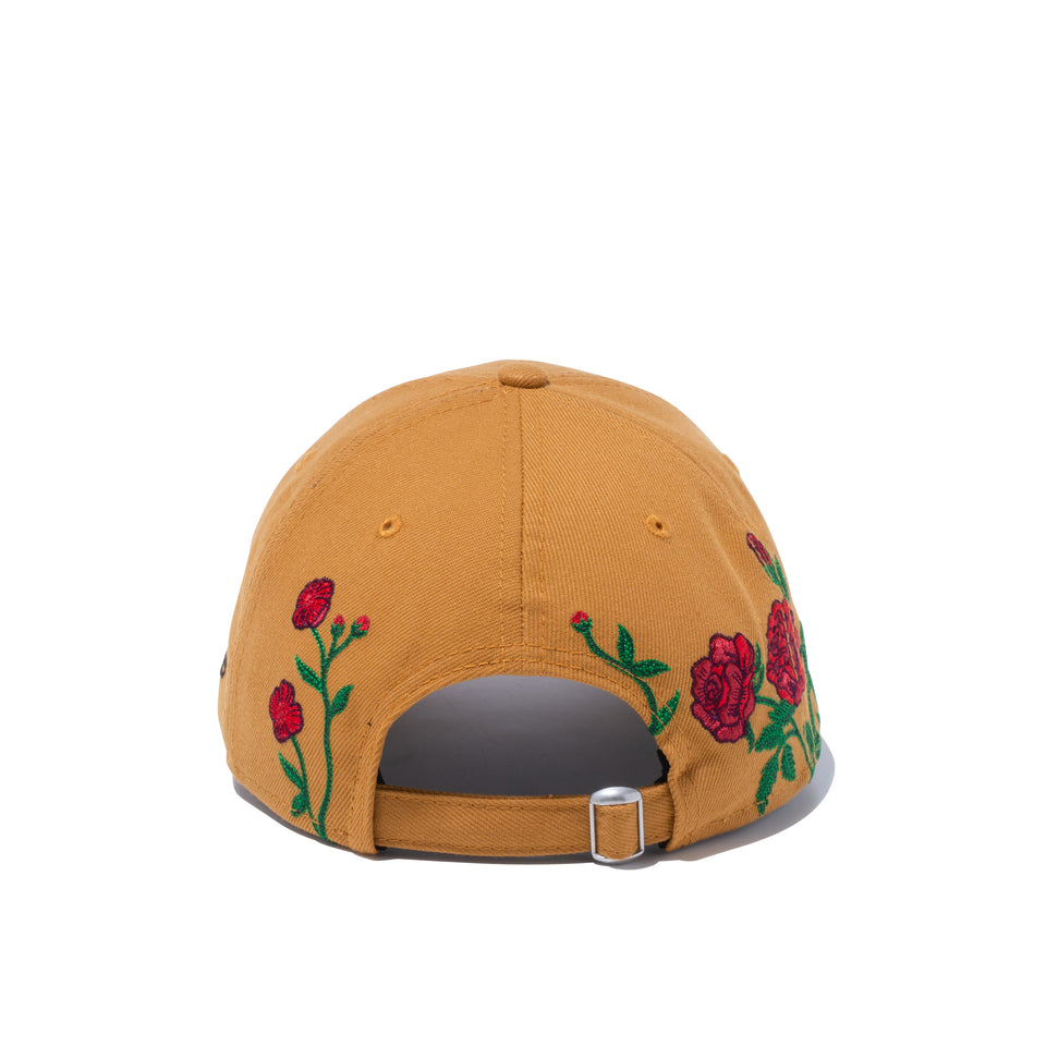 9TWENTY Rose Embroidery タン