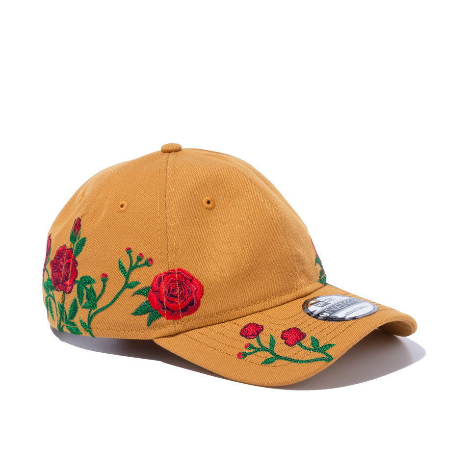 9TWENTY Rose Embroidery タン