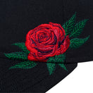 9TWENTY Rose Embroidery ブラック