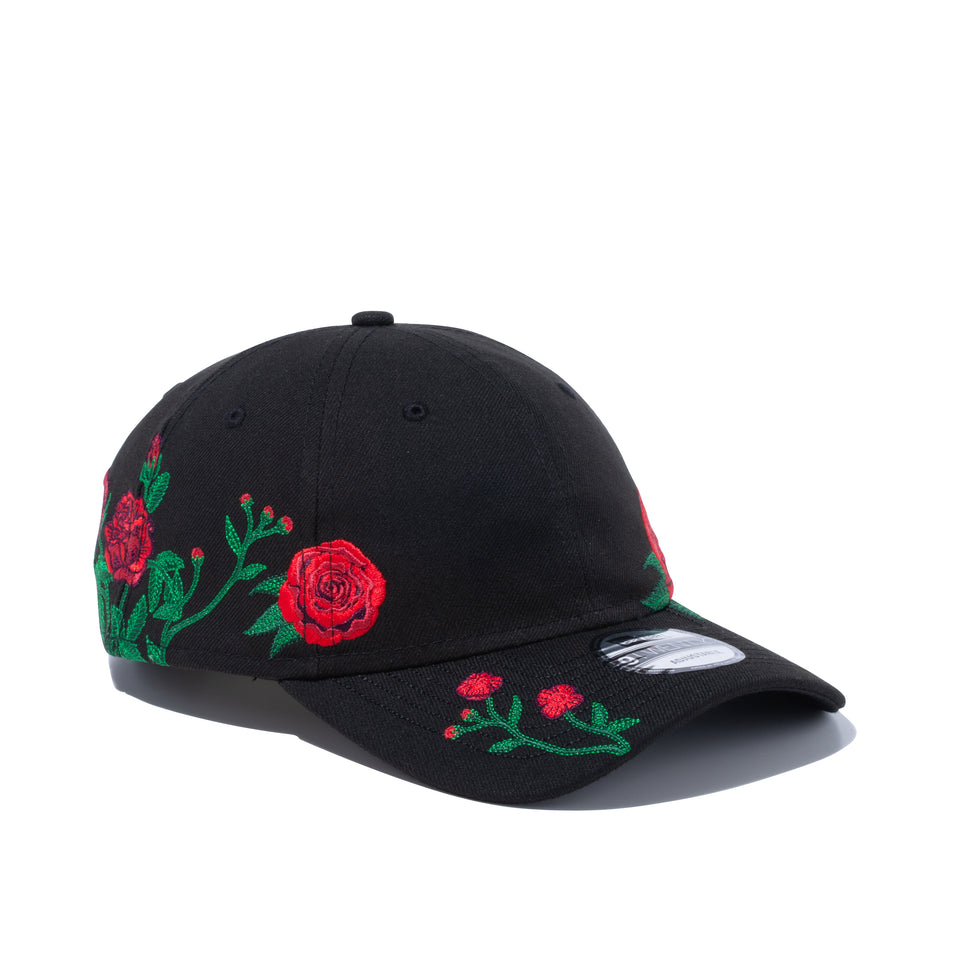 9TWENTY Rose Embroidery ブラック
