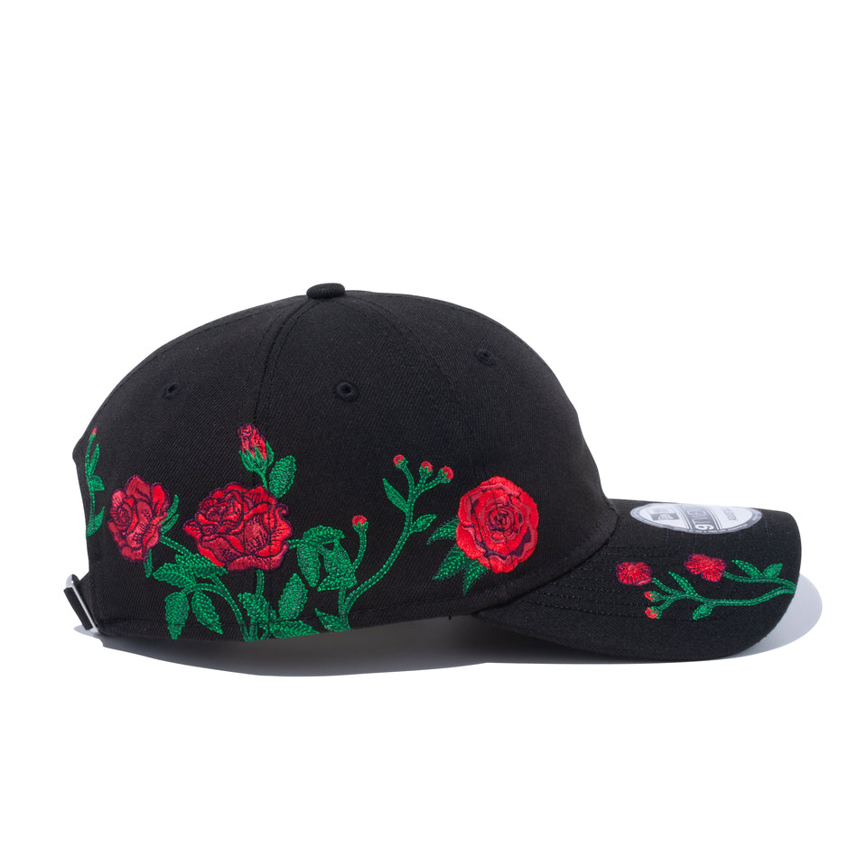 9TWENTY Rose Embroidery ブラック