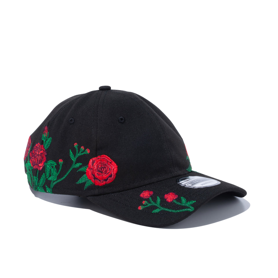 9TWENTY Rose Embroidery ブラック