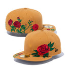 59FIFTY Rose Embroidery タン