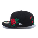 59FIFTY Rose Embroidery ブラック