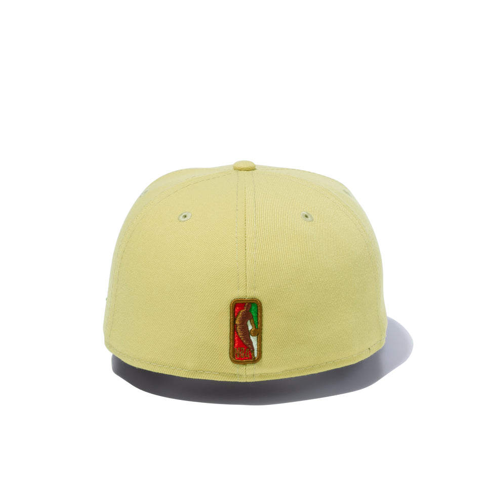 59FIFTY COOKIE ニューヨーク・ニックス ベガスゴールド グリーンアンダーバイザー