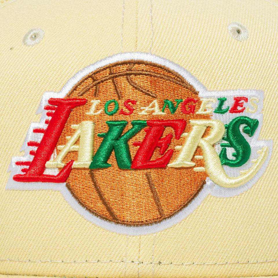 59FIFTY COOKIE ロサンゼルス・レイカーズ ベガスゴールド グリーンアンダーバイザー