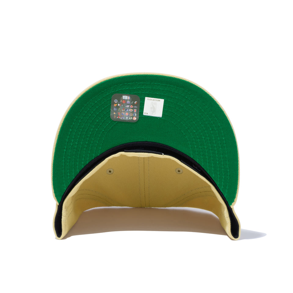 59FIFTY COOKIE ロサンゼルス・レイカーズ ベガスゴールド グリーンアンダーバイザー