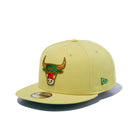 59FIFTY COOKIE シカゴ・ブルズ ベガスゴールド グリーンアンダーバイザー