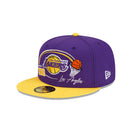 59FIFTY NBA Two-Tone Hoops ロサンゼルス・レイカーズ