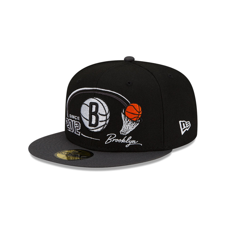 59FIFTY NBA Two-Tone Hoops ブルックリン・ネッツ