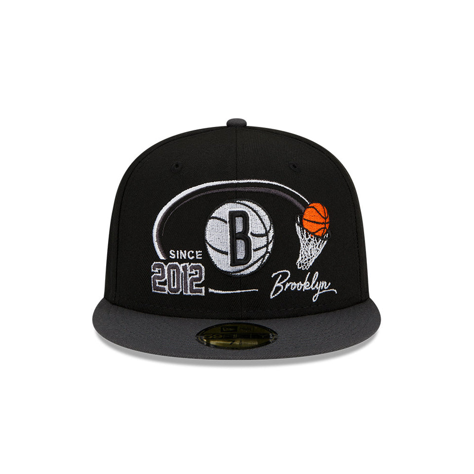 59FIFTY NBA Two-Tone Hoops ブルックリン・ネッツ