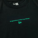 Youth 半袖 コットン Tシャツ Originators of the True Fitted サークルロゴ ブラック