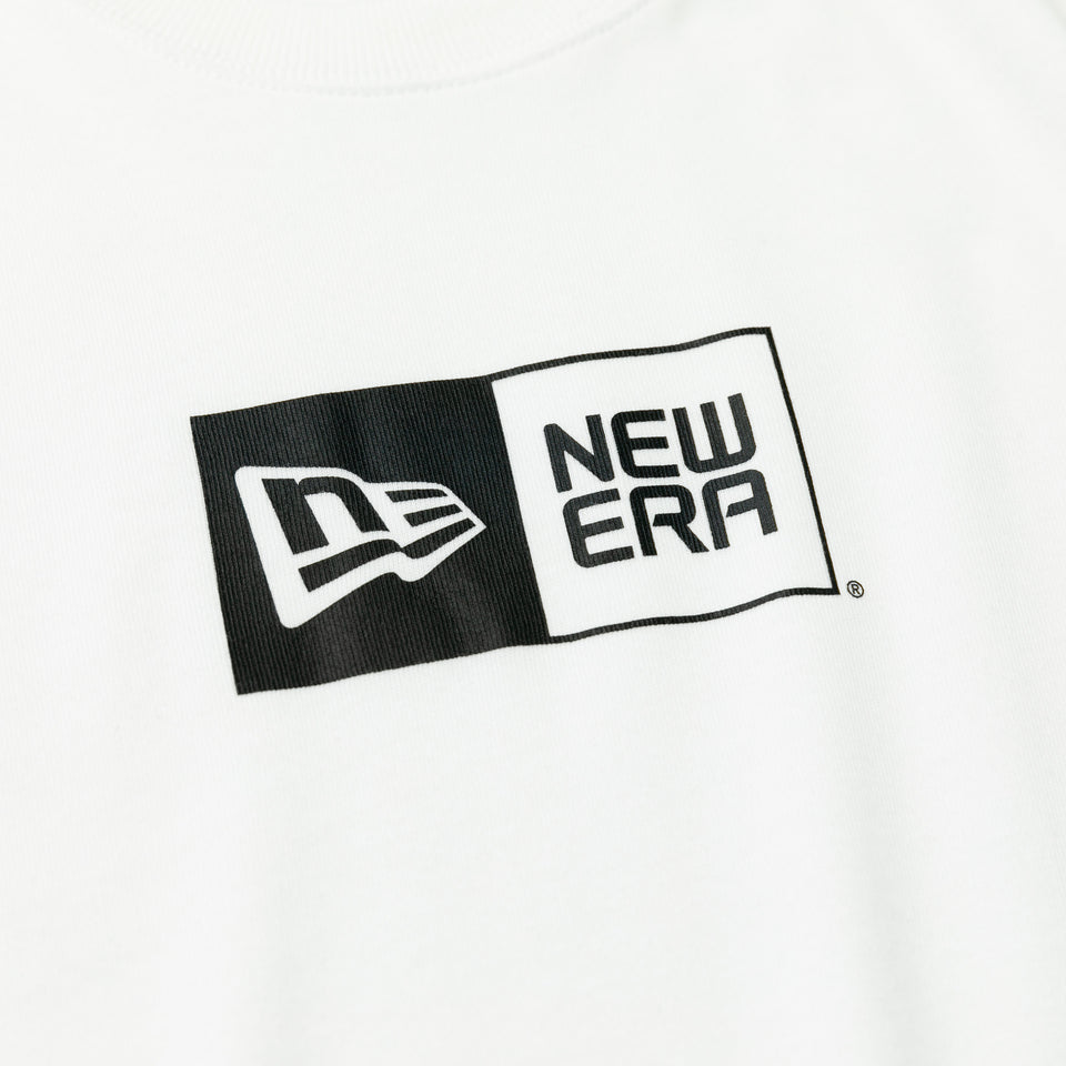 Youth 半袖 コットン Tシャツ ボックスロゴ ミッド ホワイト
