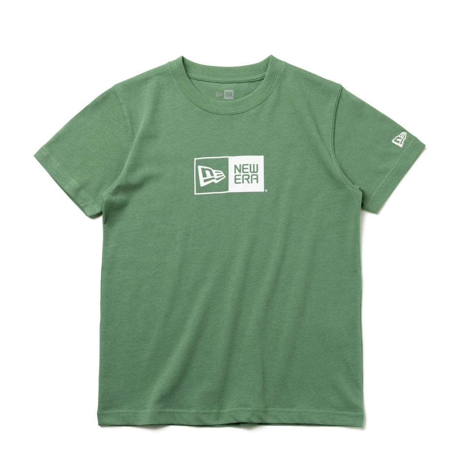 Youth 半袖 コットン Tシャツ ボックスロゴ ミッド モス