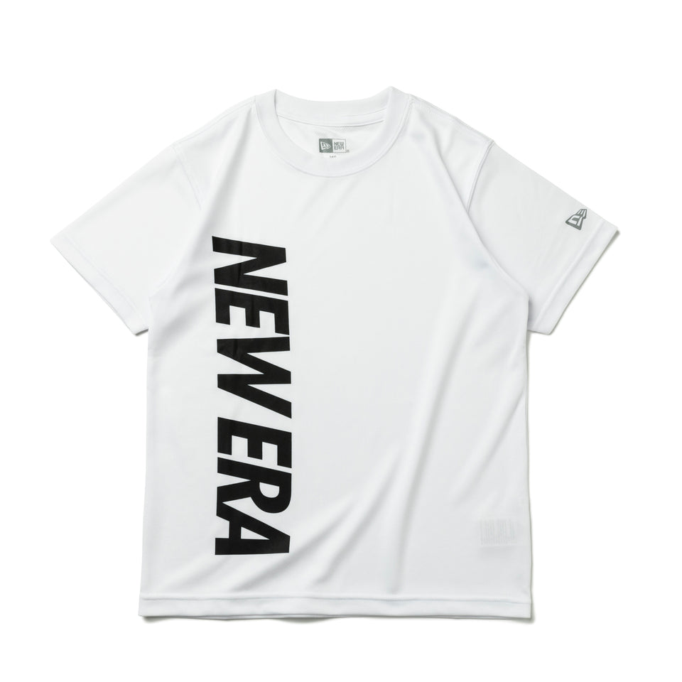 Youth 半袖 テック Tシャツ バーチカルロゴ ホワイト