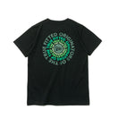 半袖 コットン Tシャツ Originators of the True Fitted サークルロゴ ブラック レギュラーフィット
