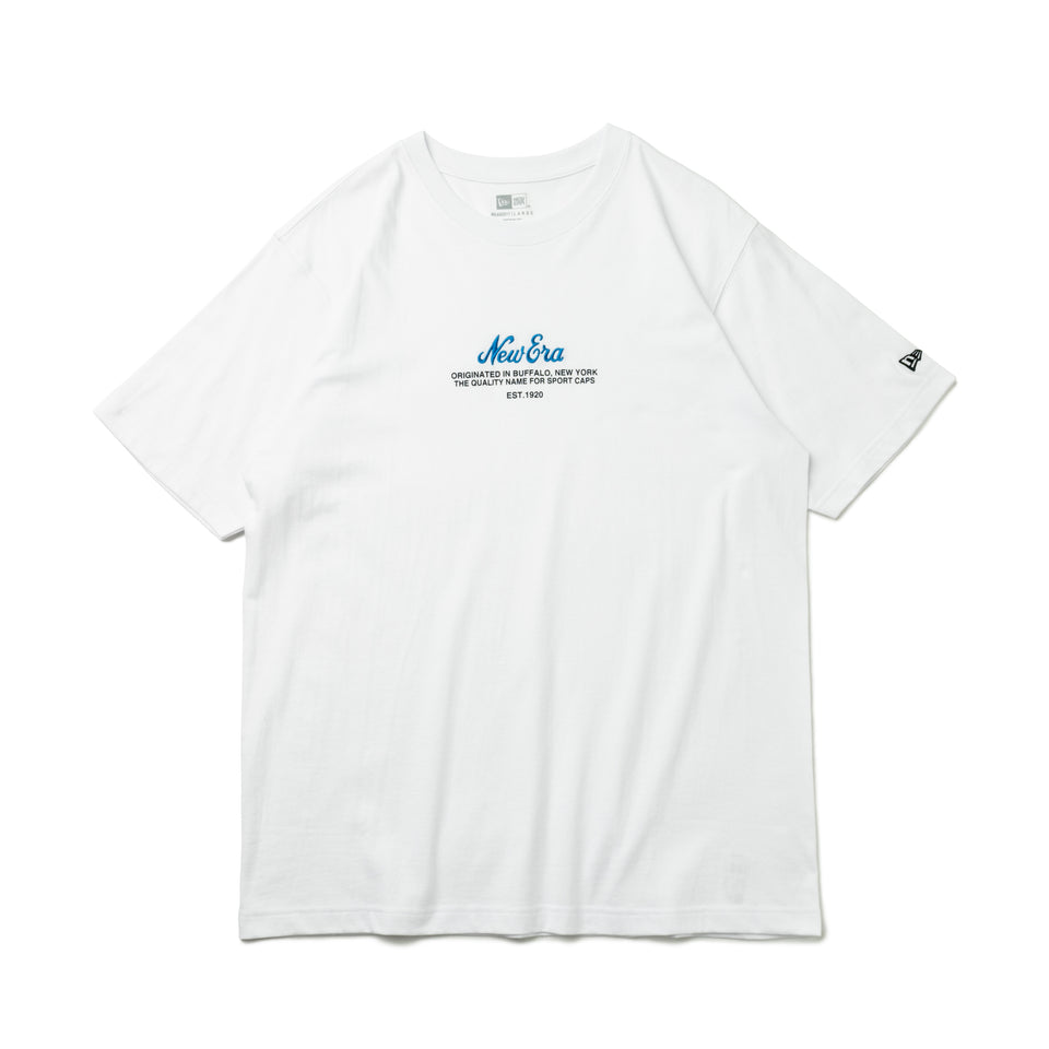 半袖 コットン Tシャツ クラシック ニューエラ ホワイト リラックスフィット