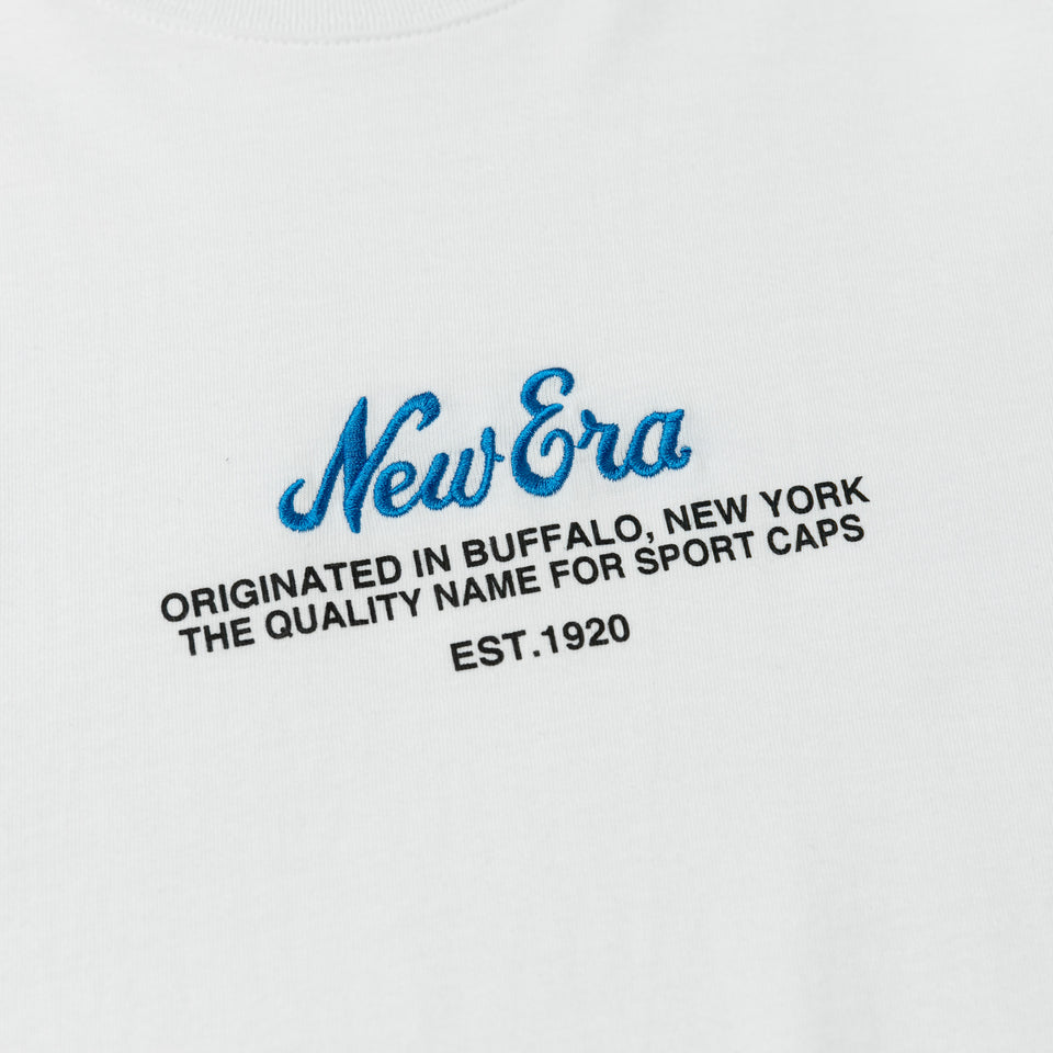 半袖 コットン Tシャツ クラシック ニューエラ ホワイト リラックスフィット