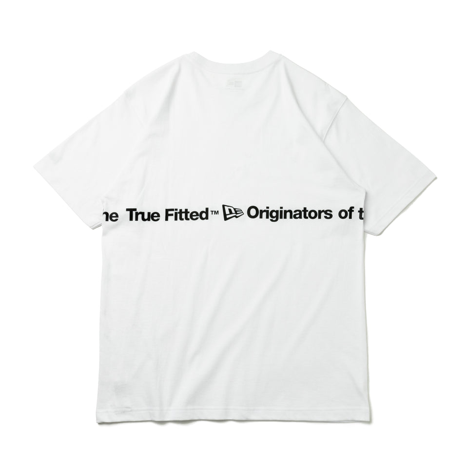 半袖 コットン Tシャツ Originators of the True Fitted ホワイト リラックスフィット