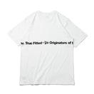 半袖 コットン Tシャツ Originators of the True Fitted ホワイト リラックスフィット