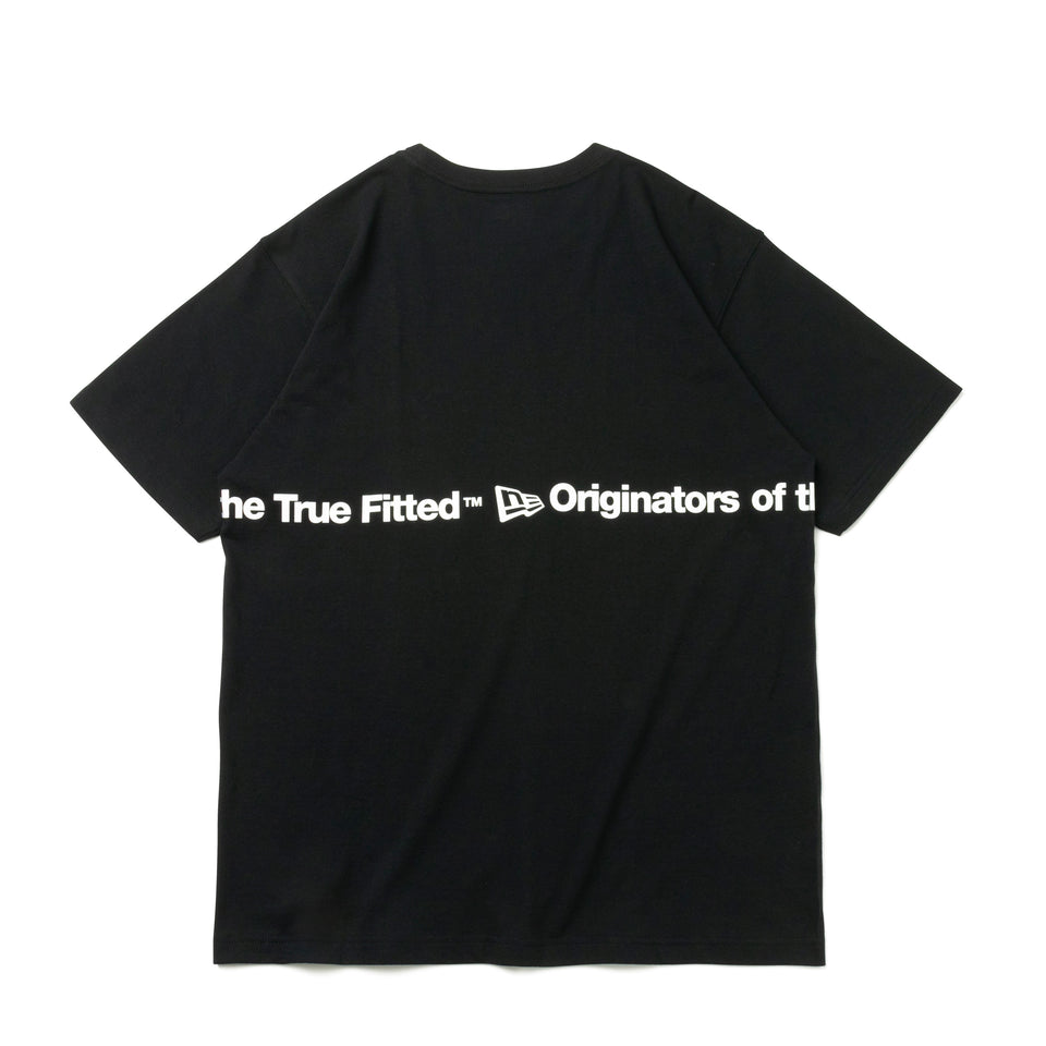 半袖 コットン Tシャツ Originators of the True Fitted ブラック リラックスフィット