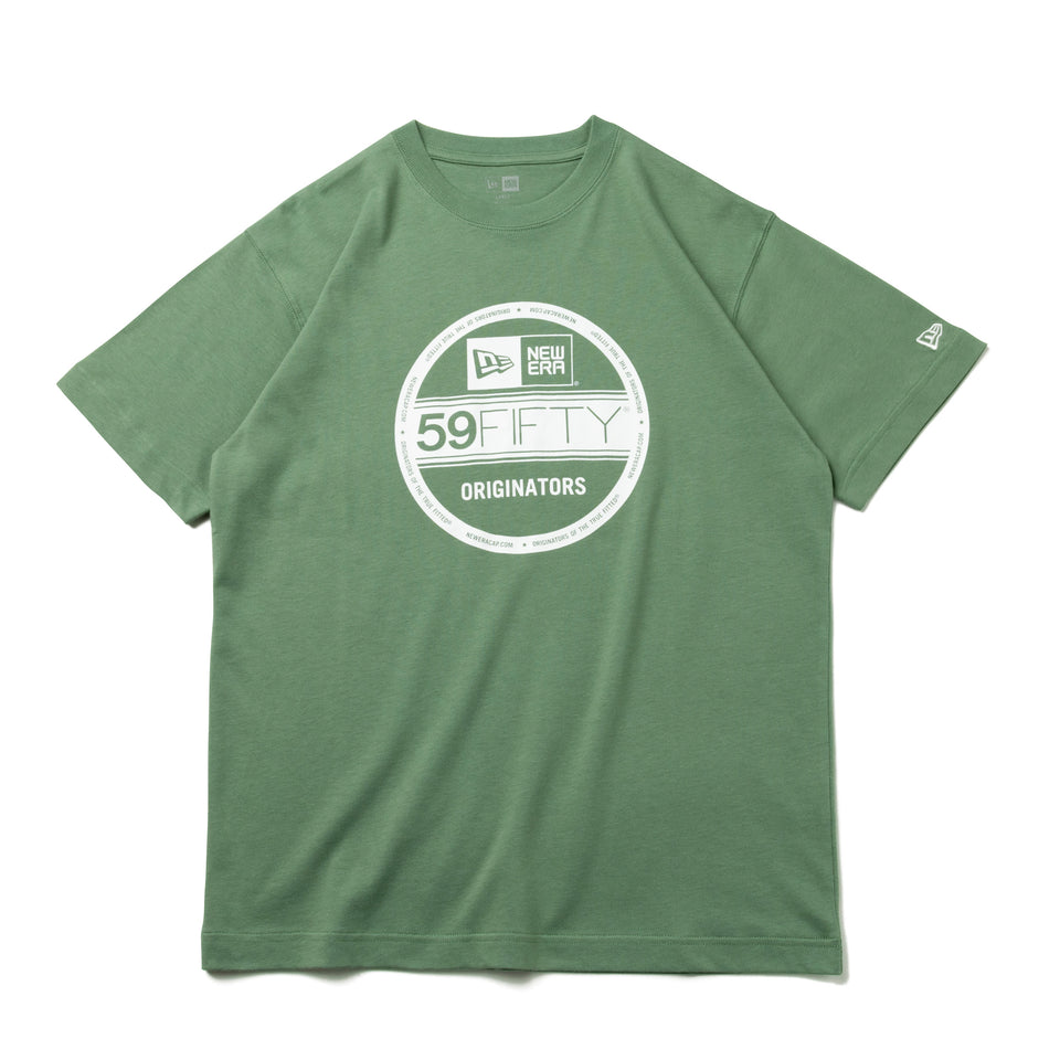 半袖 コットン Tシャツ バイザーステッカー モス レギュラーフィット