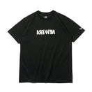 半袖 コットン Tシャツ ミラーロゴ ワードマーク ブラック レギュラーフィット