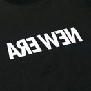 半袖 コットン Tシャツ ミラーロゴ ワードマーク ブラック レギュラーフィット