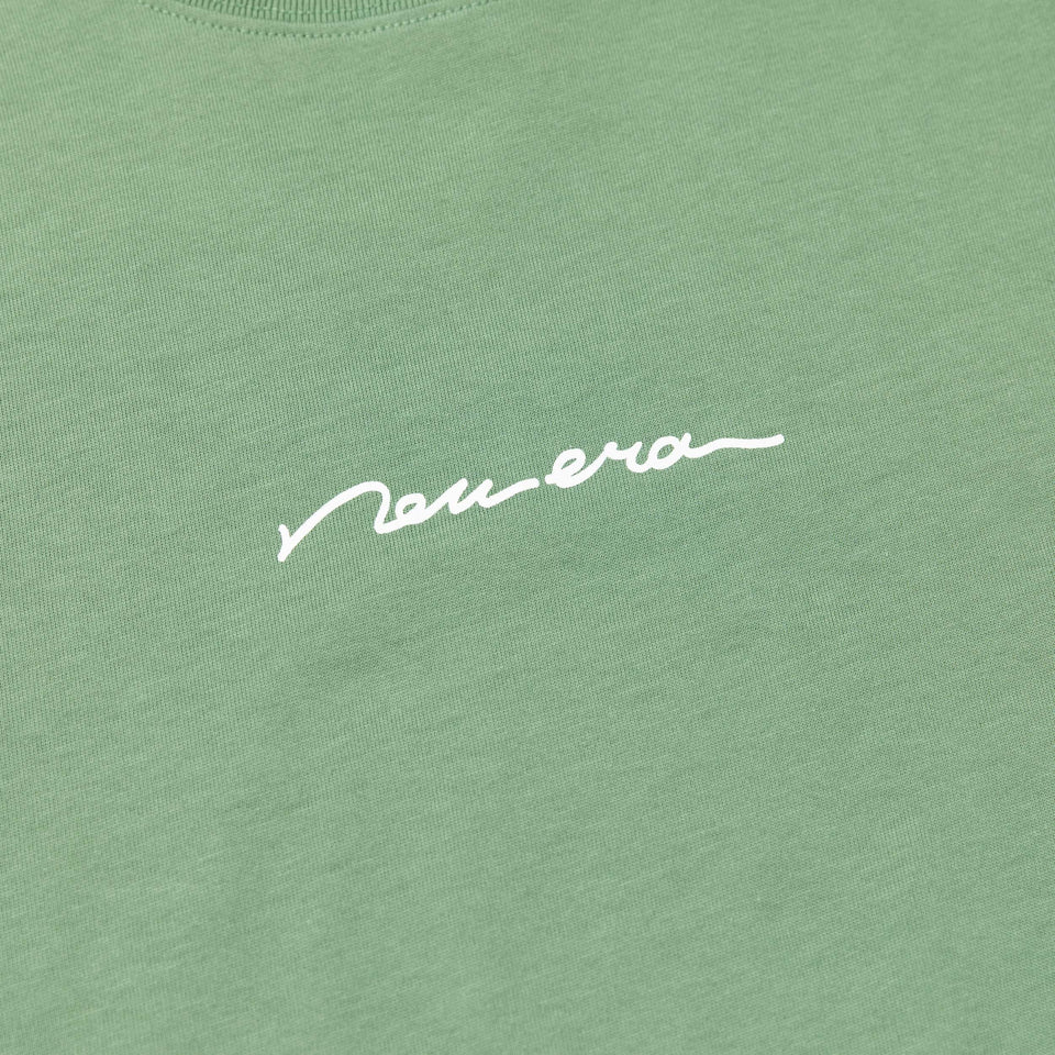 半袖 コットン Tシャツ ハンドリトゥン ニューエラ モス レギュラーフィット