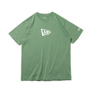 半袖 コットン Tシャツ フラッグロゴ モス レギュラーフィット