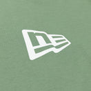 半袖 コットン Tシャツ フラッグロゴ モス レギュラーフィット