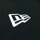 半袖 コットン Tシャツ フラッグロゴ ブラック レギュラーフィット