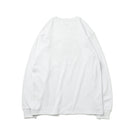 長袖 パフォーマンス Tシャツ ドット タイガーストライプカモ バイザーステッカーロゴ ホワイト  レギュラーフィット