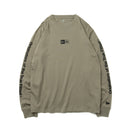 長袖 コットン Tシャツ Originators of the True Fitted ボックスロゴ ペブル レギュラーフィット