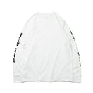 長袖 コットン Tシャツ New Era est. 1920 ホワイト  レギュラーフィット
