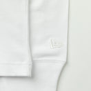 長袖 コットン Tシャツ フラッグロゴミニ ホワイト  レギュラーフィット