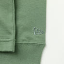 長袖 コットン Tシャツ フラッグロゴミニ モス  レギュラーフィット