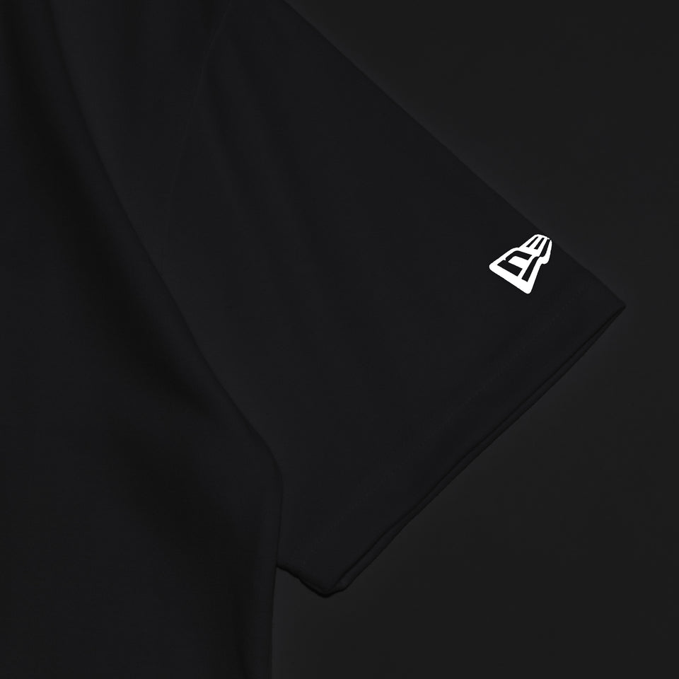 【ゴルフ】 半袖 ミドルネック パフォーマンス Tシャツ アーチロゴ ホワイト