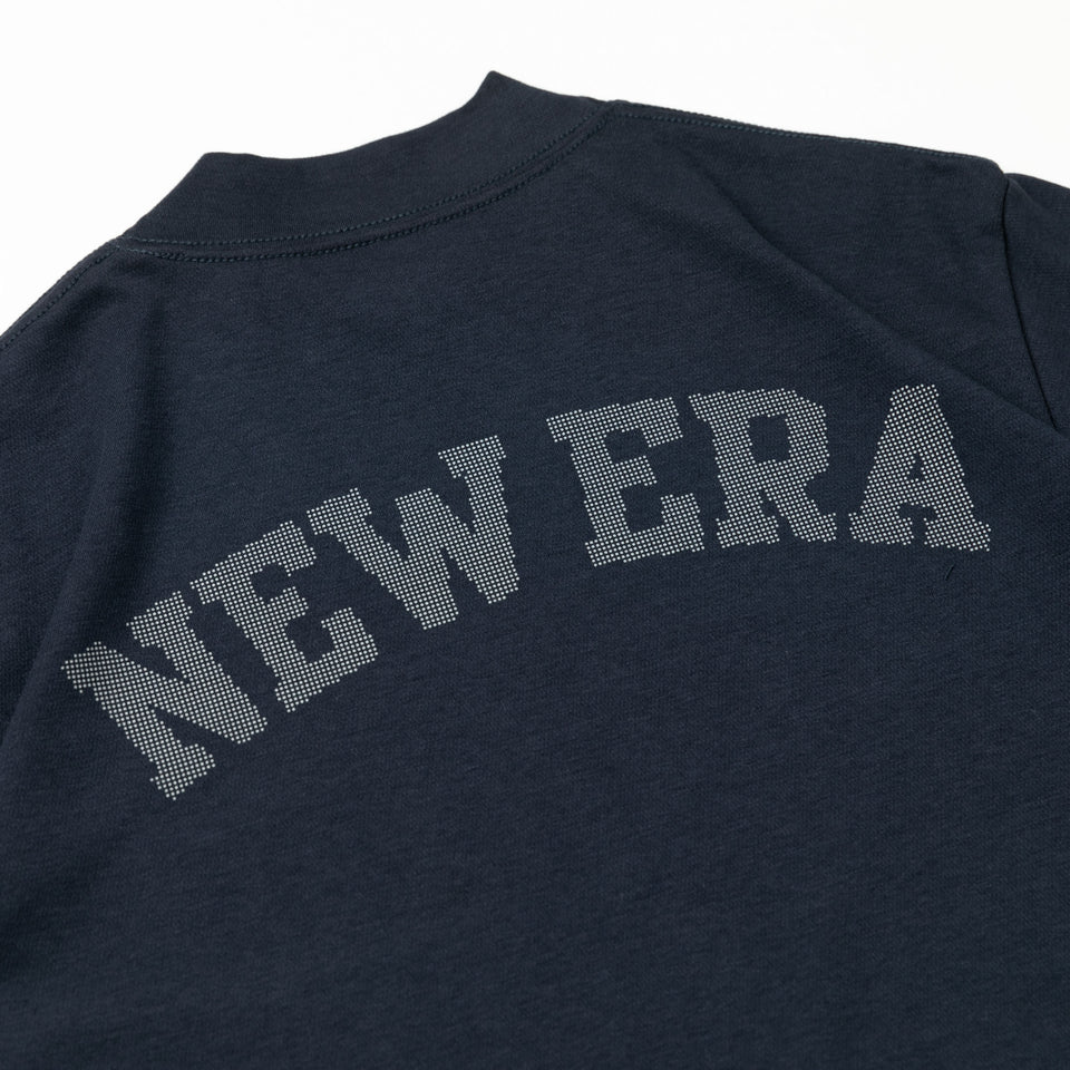 【ゴルフ】 半袖 ミドルネック パフォーマンス Tシャツ アーチロゴ ネイビー