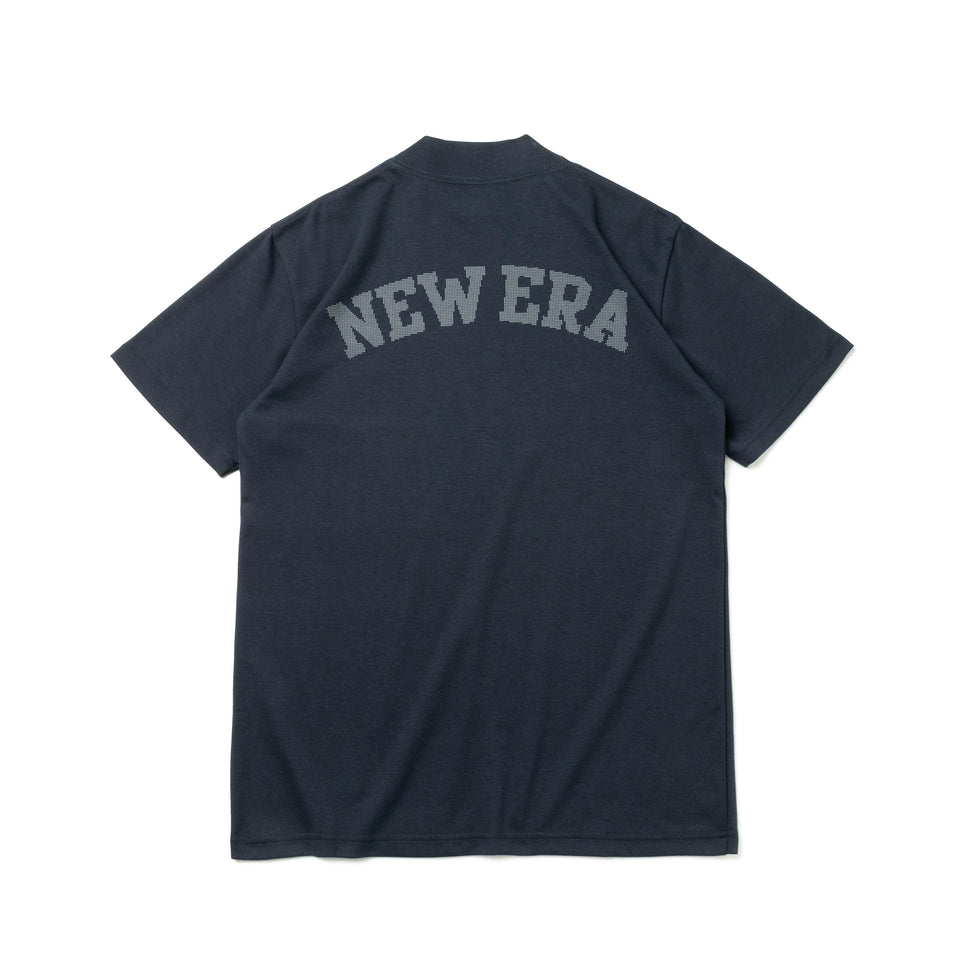 【ゴルフ】 半袖 ミドルネック パフォーマンス Tシャツ アーチロゴ ネイビー