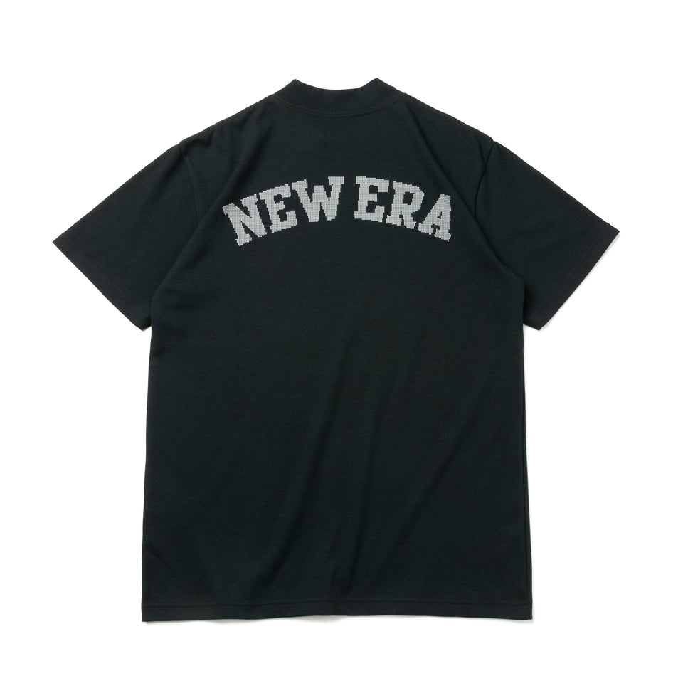 【ゴルフ】 半袖 ミドルネック パフォーマンス Tシャツ アーチロゴ ブラック