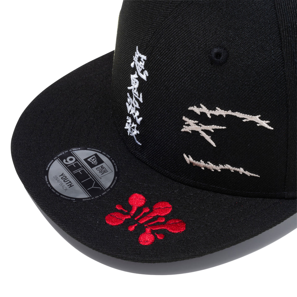 Youth 9FIFTY 鬼滅の刃 柱 オールオーバー ブラック